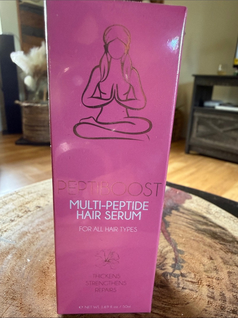 Multi-Peptide Hair Serum - Pink